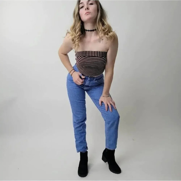 Vintage Lee Riders High Rise Tapered Jeans - Picture 13 of 14